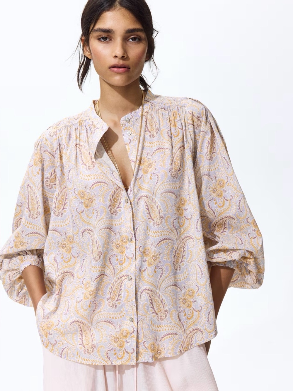 H&M Viscose Blend Blouse | L